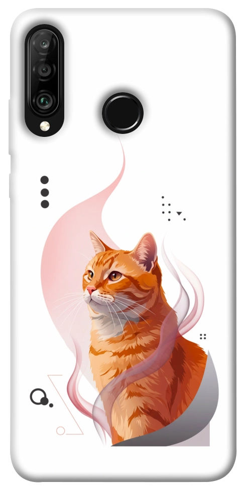 Чохол Ginger cat для Huawei P30 Lite