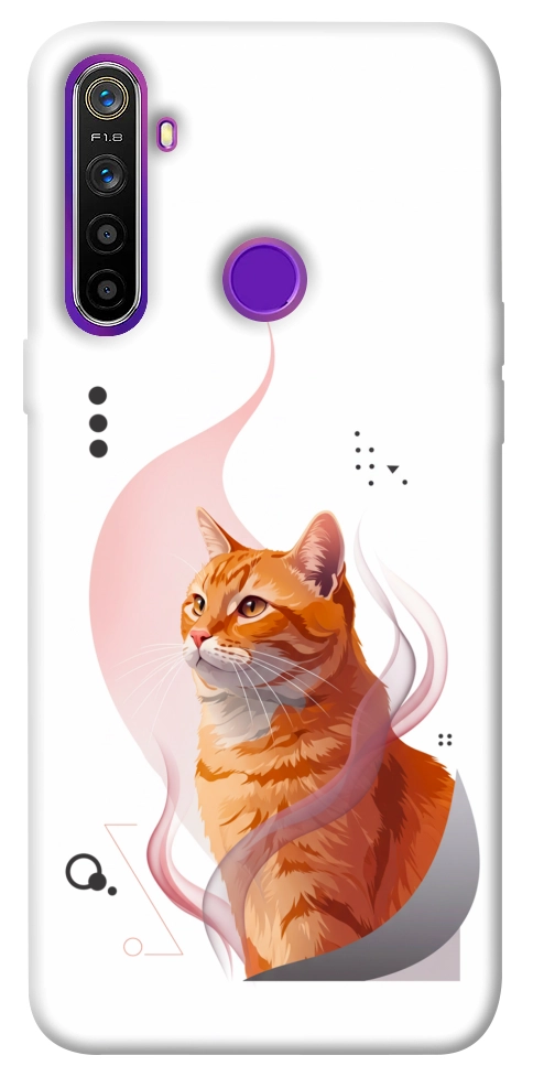 Чохол Ginger cat для Realme 5