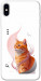 Чехол Ginger cat для iPhone XS