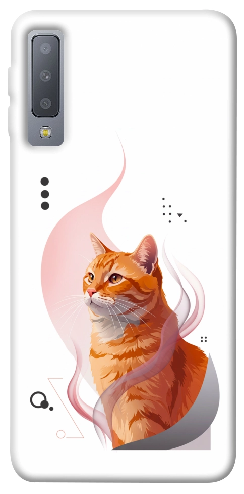 Чохол Ginger cat для Galaxy A7 (2018)
