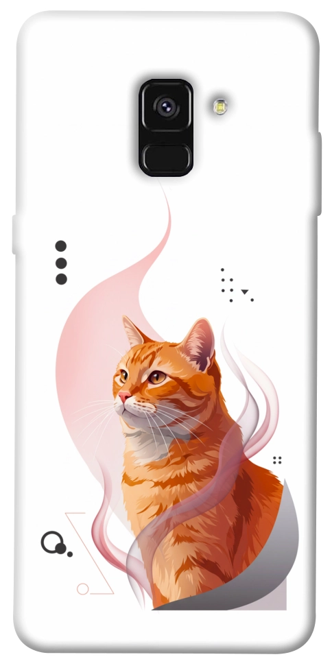 Чохол Ginger cat для Galaxy A8 (2018)
