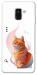 Чохол Ginger cat для Galaxy A8 (2018)