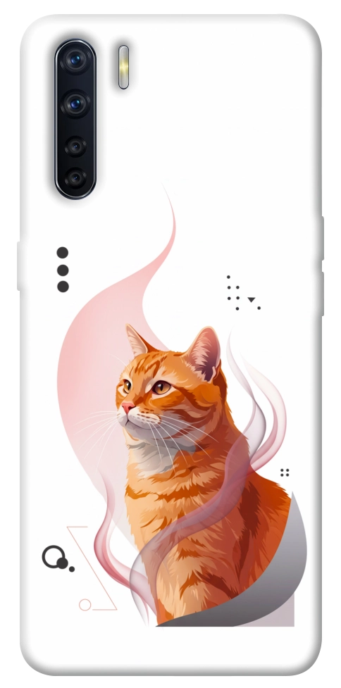 Чохол Ginger cat для Oppo A91
