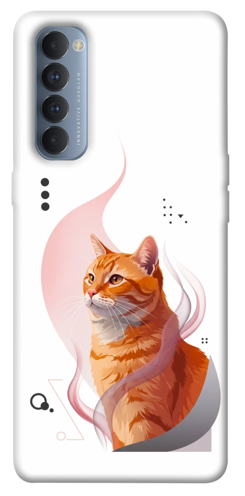 Чехол Ginger cat для Oppo Reno 4 Pro