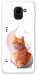 Чехол Ginger cat для Galaxy J6 (2018)