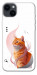 Чехол Ginger cat для iPhone 14 Plus