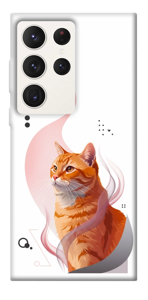 Чехол Ginger cat для Galaxy S23 Ultra