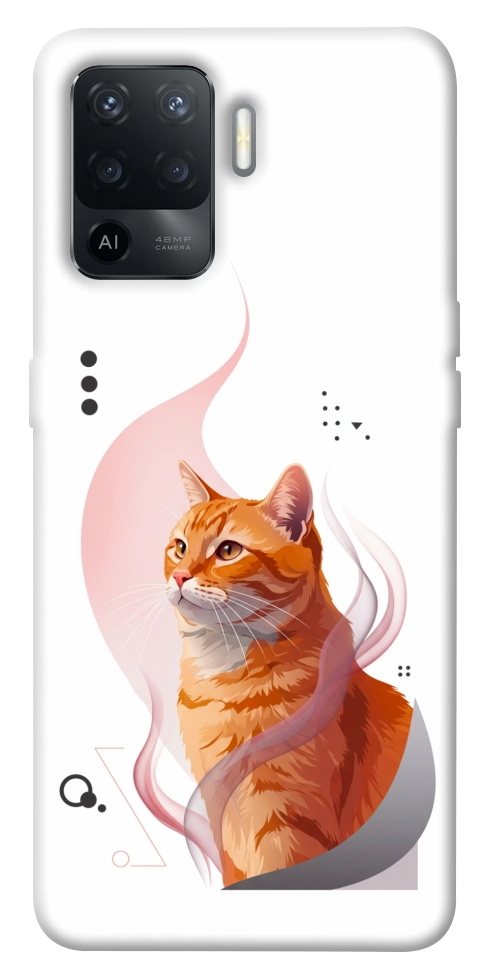 Чехол Ginger cat для Oppo Reno 5 Lite