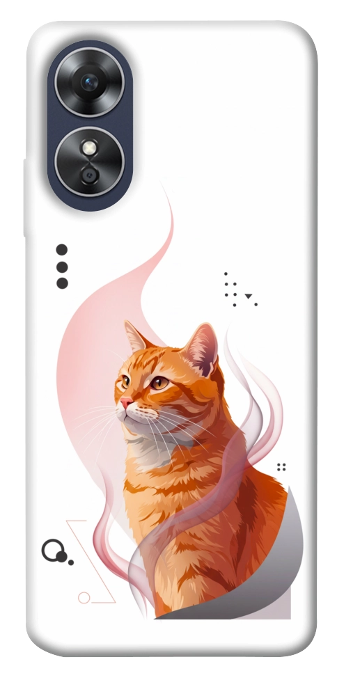 Чехол Ginger cat для Oppo A17