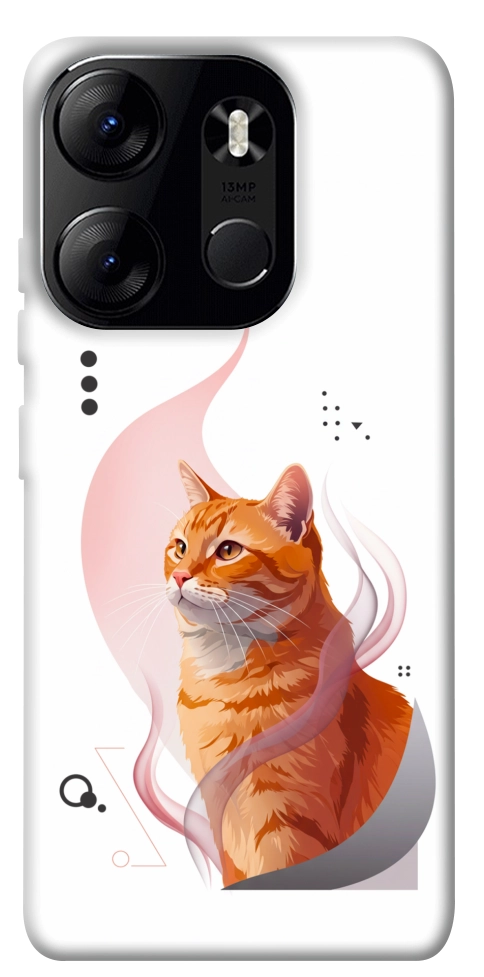 Чохол Ginger cat для Tecno Spark Go 2023