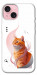 Чехол Ginger cat для iPhone 15