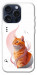 Чохол Ginger cat для iPhone 15 Pro