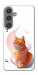 Чехол Ginger cat для Galaxy S24