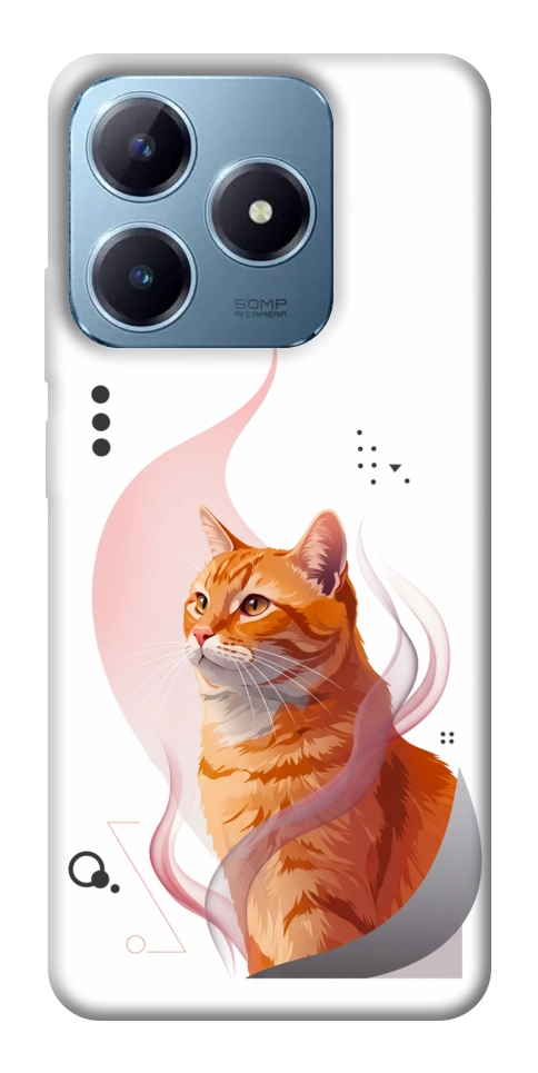 Чохол Ginger cat для Realme C63 4G