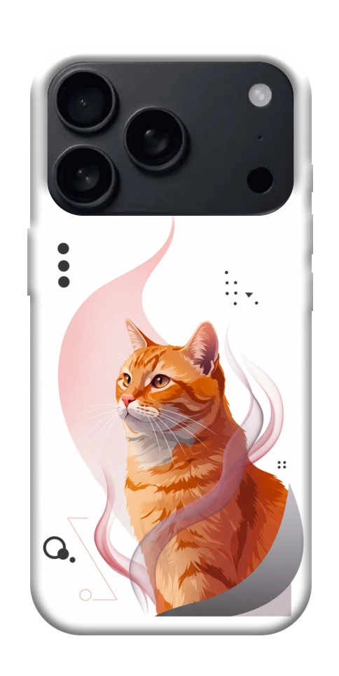 Чехол Ginger cat для iPhone 17 Pro Max
