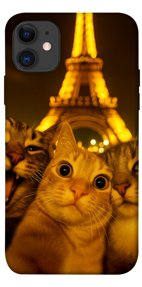 Чехол Paris selfie для iPhone 11