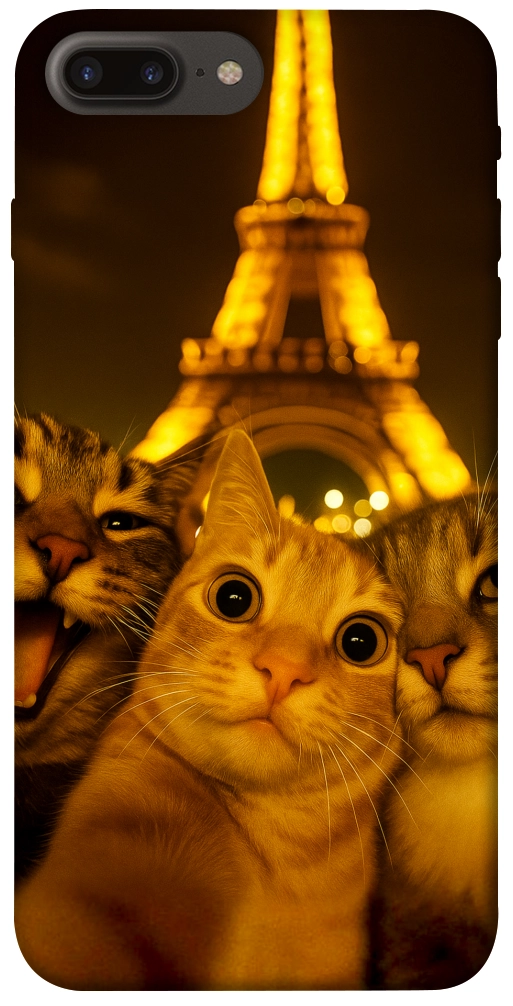 Чехол Paris selfie для iPhone 7 Plus