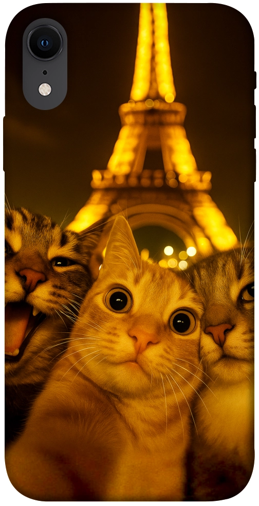 Чехол Paris selfie для iPhone XR