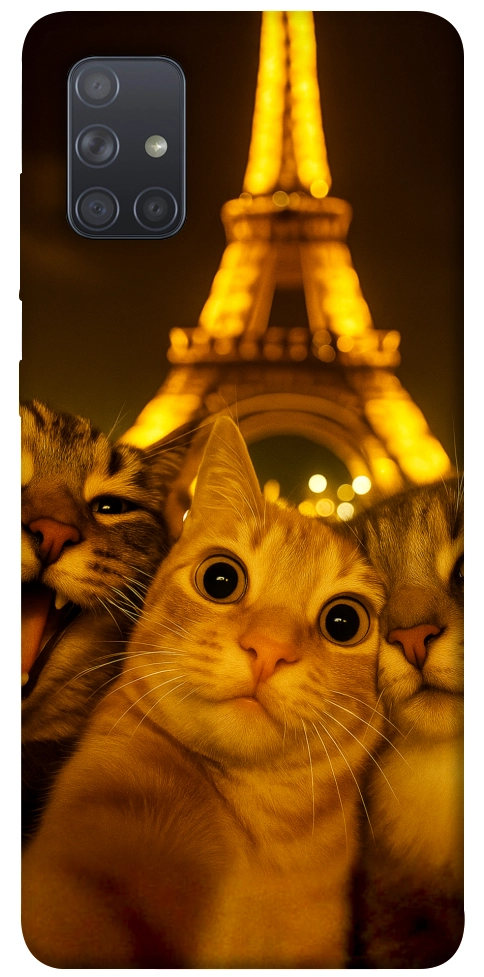 Чехол Paris selfie для Galaxy A71 (2020)