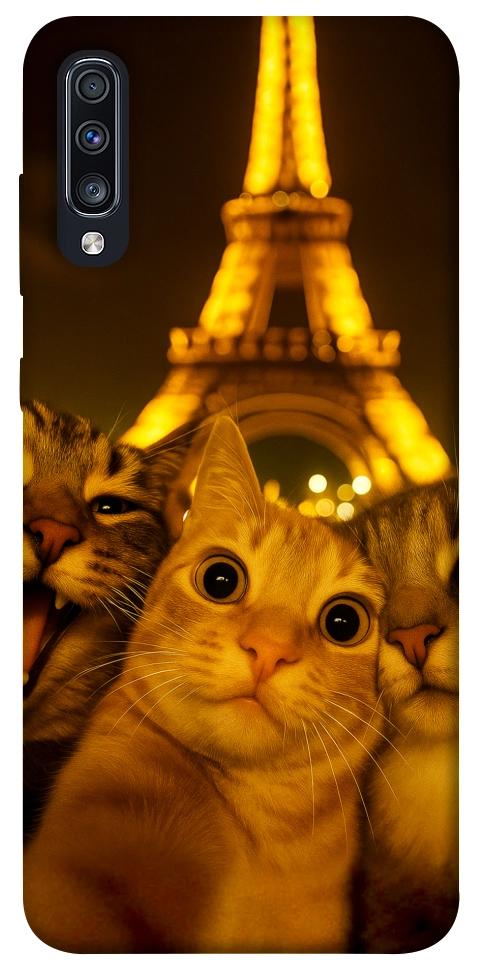 Чехол Paris selfie для Galaxy A70 (2019)