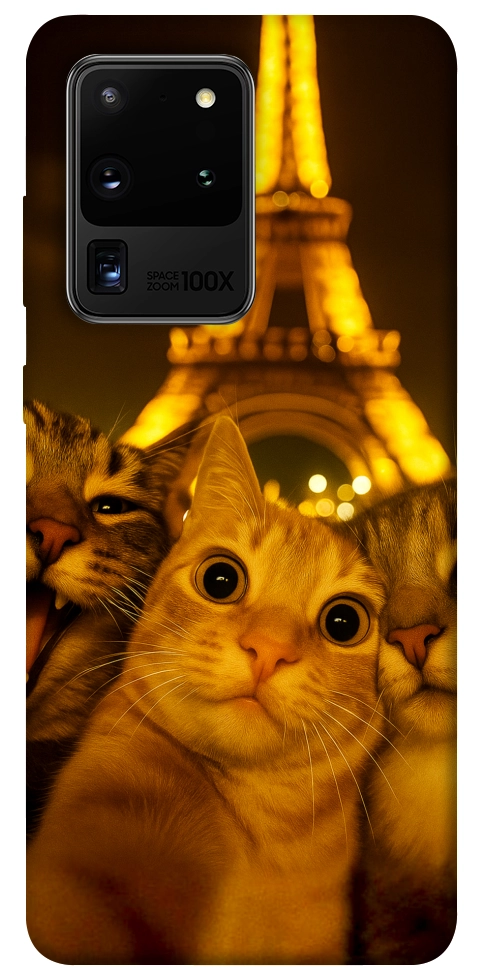 Чехол Paris selfie для Galaxy S20 Ultra (2020)