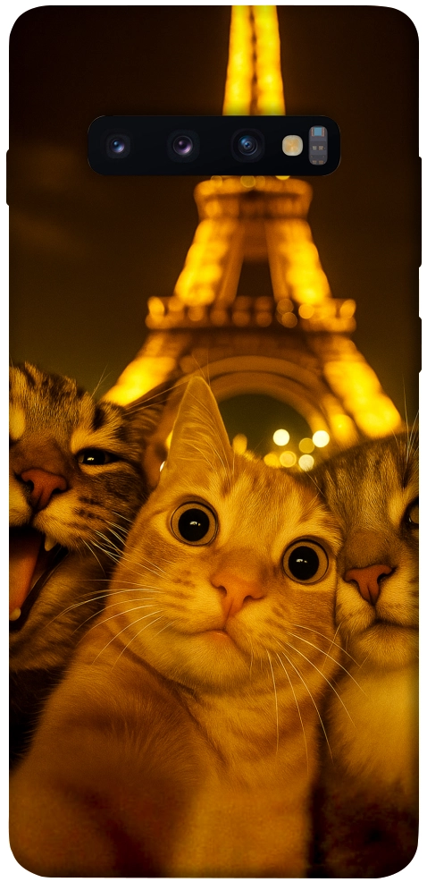 Чехол Paris selfie для Galaxy S10 Plus (2019)