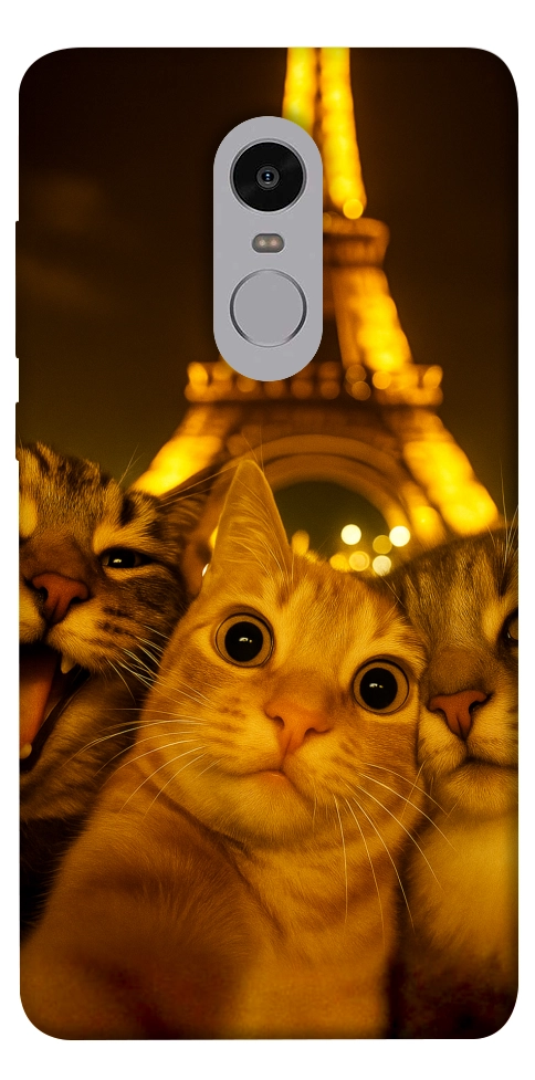 Чехол Paris selfie для Xiaomi Redmi Note 4X