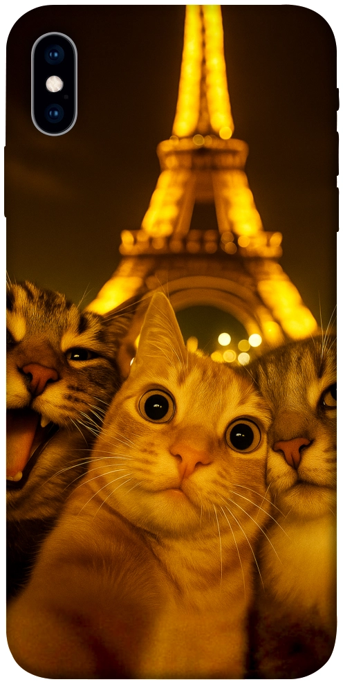 Чохол Paris selfie для iPhone XS