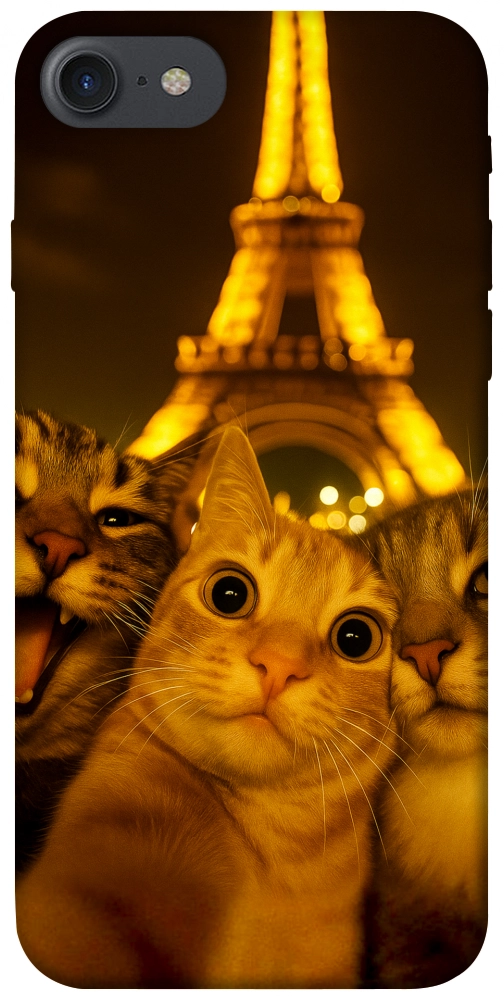 Чехол Paris selfie для iPhone 8