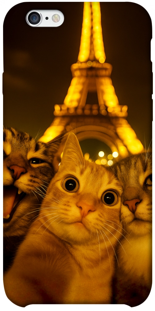 Чохол Paris selfie для iPhone 6S Plus