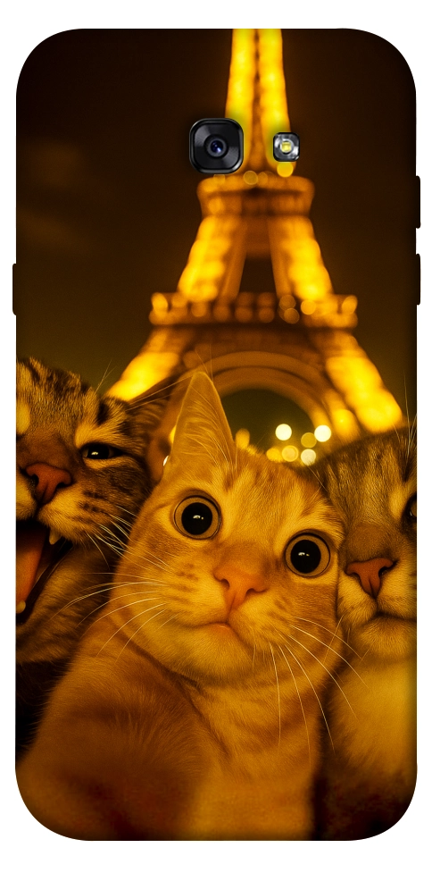 Чехол Paris selfie для Galaxy A7 (2017)