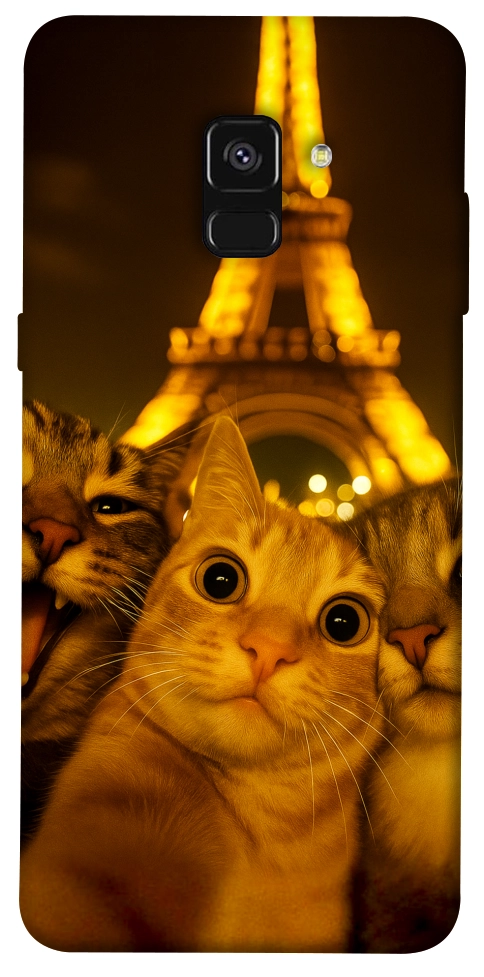 Чехол Paris selfie для Galaxy A8 (2018)