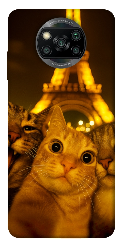 Чехол Paris selfie для Xiaomi Poco X3 NFC