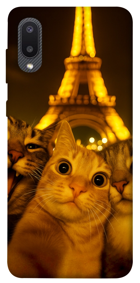 Чехол Paris selfie для Galaxy A02