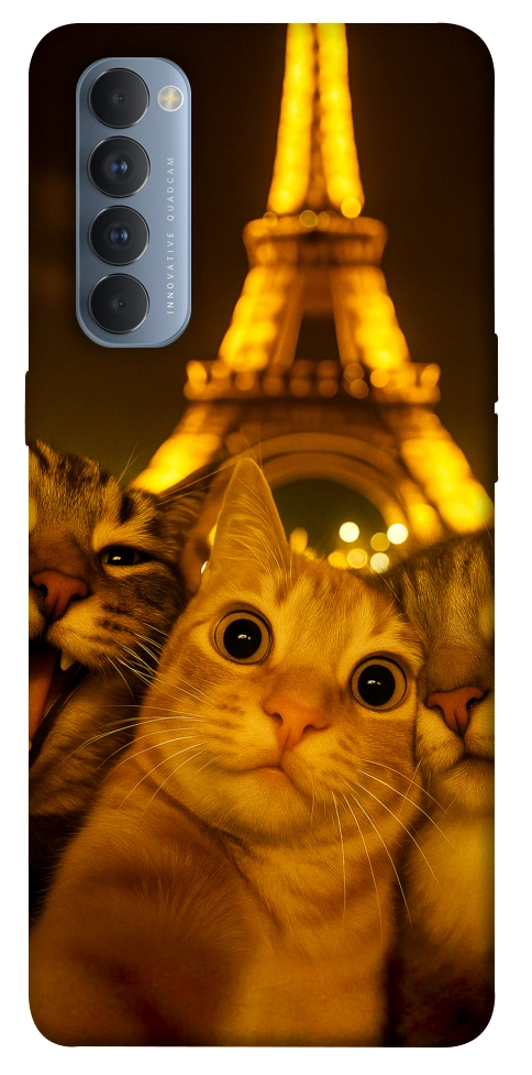 Чехол Paris selfie для Oppo Reno 4 Pro
