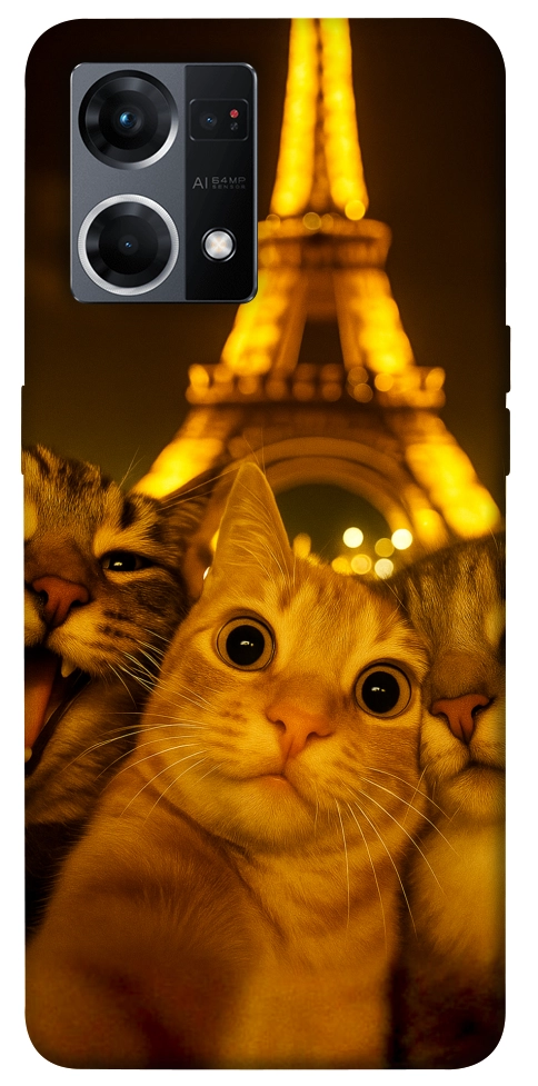 Чехол Paris selfie для Oppo Reno 7 4G