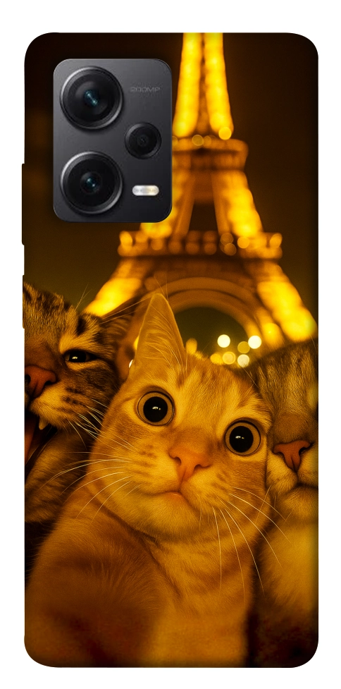 Чехол Paris selfie для Xiaomi Redmi Note 12 Pro+