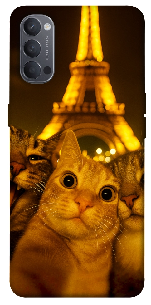 Чехол Paris selfie для Oppo Reno 4