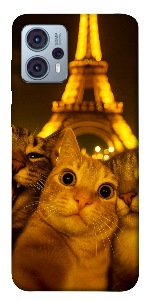 Чехол Paris selfie для Motorola Moto G23