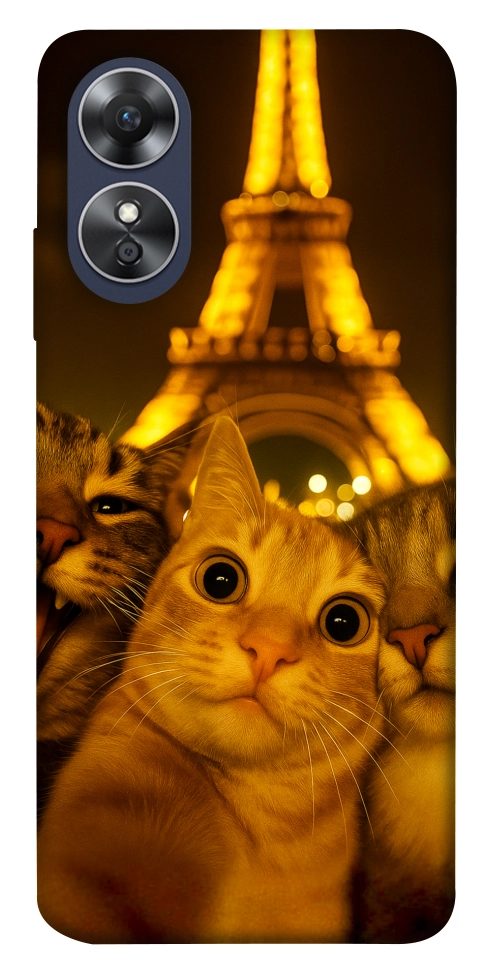 Чехол Paris selfie для Oppo A17