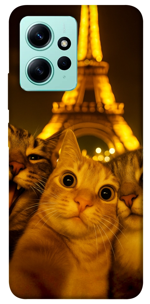 Чехол Paris selfie для Xiaomi Redmi Note 12 4G