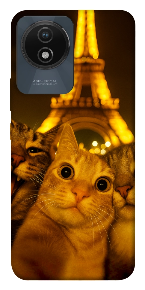 Чехол Paris selfie для Vivo Y02