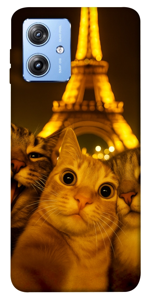 Чехол Paris selfie для Motorola Moto G84