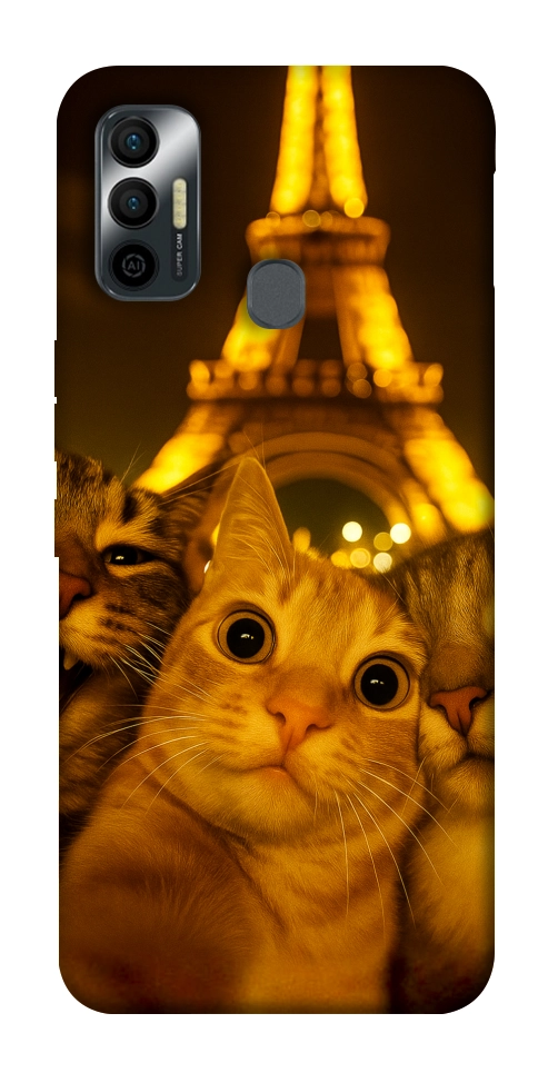 Чехол Paris selfie для TECNO Spark 7