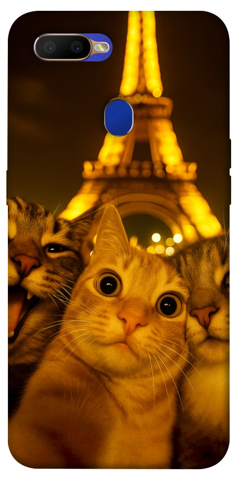 Чехол Paris selfie для Oppo A7