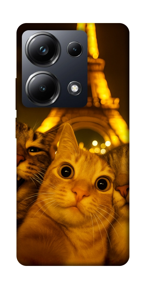 Чехол Paris selfie для Xiaomi Poco M6 Pro 4G