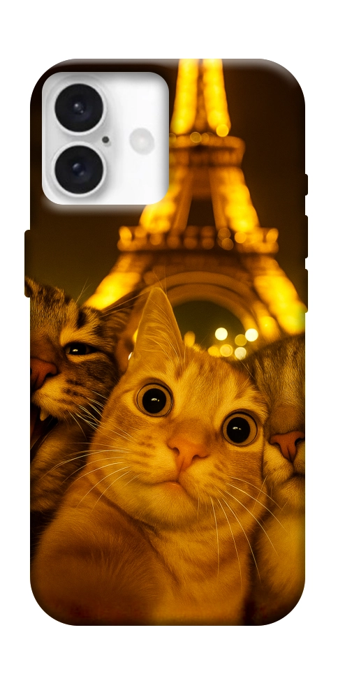 Чехол Paris selfie для iPhone 16