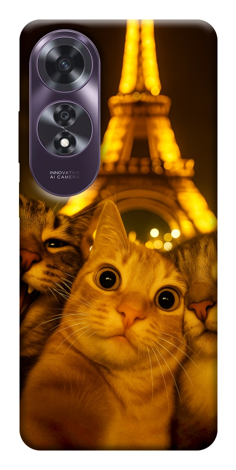 Чехол Paris selfie для Oppo A60 4G