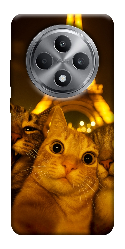 Чехол Paris selfie для Oppo Reno 12 F 4G
