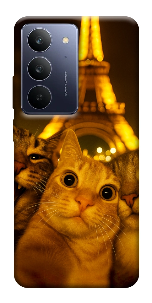 Чехол Paris selfie для Realme C75x